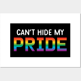 Can't Hide My Pride Posters and Art